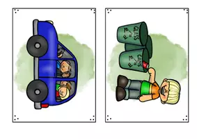 Vorschau - Präsentationen/Tafelbilder - Go Green / Earth Day: Flashcards - Englisch - Kl. 3/4 - Seite 2