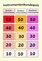 Vorschau - Arbeitsblätter - Instrumentenkundequiz - Deckblatt