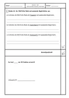 Vorschau - Arbeitsblätter - Test Wörtliche Rede - Zeitformen - Satzarten 3. und 4. Klasse - Seite 2