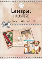 Vorschau - Spiele - Ich habe... Wer hat...? Haustiere | Lesespiel - Deckblatt