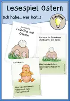 Vorschau - Spiele - Lesespiel Ostern (Ich habe... wer hat?) - Deckblatt
