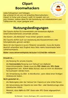 Vorschau - selbst erstellte Cliparts/Grafiken - Boomwhackers Clipart farbig und schwarz-weiß - Seite 1