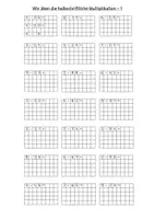Vorschau - Arbeitsblätter - Wir üben die halbschriftliche Multiplikation Klasse 3 - Deckblatt