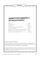 Vorschau - Aufgabenkarten - Arbeitstechniken 3 - Zeitmanagement Impulskarten - Seite 3