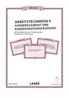 Vorschau - Aufgabenkarten - Arbeitstechniken 6 - Aufmerksamkeit & Konzentrationsfähigkeit - Seite 2