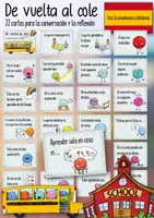 Vorschau - Spiele - De vuelta al cole / Zurück zur Schule - Gesprächskarten Spanischunterricht - Deckblatt