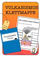 Vorschau - Arbeitsblätter - Klettmappe Vulkanismus - Deckblatt