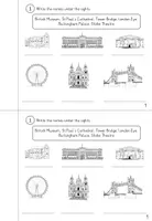 Vorschau - Stundenentwürfe - Miniheft London- Londons Sights- Englisch - Ausdrucken und Loslegen - Seite 2