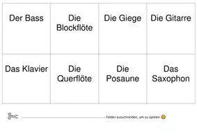 Vorschau - Spiele - Gedächtnisspiel Instrumente - Seite 2