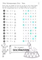 Vorschau - Arbeitsblätter - Rechenspaziergang Plus und Minus bis 20 mit ZÜ - Seite 2