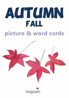 Vorschau - Bildkarten - autumn - flashcards - picture & word cards - fall - Fotokarten - Deckblatt