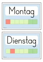 Vorschau - Präsentationen/Tafelbilder - Tafelkalender (Lernkalender) für die Grundschule - Seite 1