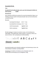 Vorschau - selbst erstellte Schriftarten - Grundschrift (GS) Software für MAC mit Word/LibreOffice (Download) - Seite 2