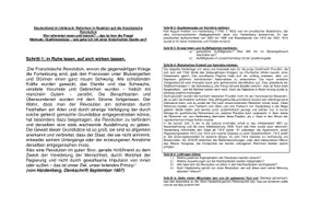 Vorschau - Arbeitsblätter - Die Preußischen Reformen. Das Reformwerk von vom Stein und v. Hardenberg. Deutschland im Umbruch oder Fortsetzung des Ancien Régimes? Quellenanalyse in Partnerarbeit / mit Lösungen! - Deckblatt