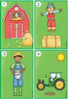 Vorschau - Arbeitsblätter - Lesespaziergang: Abenteuer auf dem Bauernhof! (4-fach-differenziert mit Zusatzaufgabe!) - Seite 2