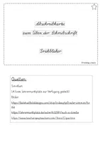 Vorschau - Arbeitsblätter - Frühblüher Abschreibkartei zum Üben der Schreibschrift - 3-fach differenziert - Seite 1