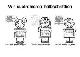 Vorschau - Arbeitsblätter - Halbschriftliches Subtrahieren ZR 1000 - Seite 2