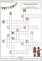 Vorschau - Arbeitsblätter - Kreuzworträtsel Zirkus - Seite 1