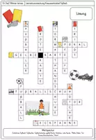 Vorschau - Arbeitsblätter - Kreuzworträtsel Fußball - Seite 2