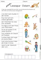 Vorschau - Arbeitsblätter - Großes Materialpaket Deutsch: Ostern - Seite 3