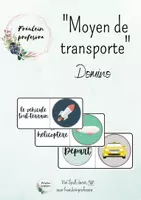 Vorschau - Spiele - Moyen de transport - Domino Verkehrsmittel - Deckblatt