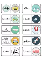 Vorschau - Spiele - Los medios de transporte - Domino Verkehrsmittel - Seite 2