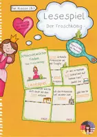 Vorschau - Spiele - Lesespiel für das Märchen: Der Froschkönig - Deckblatt