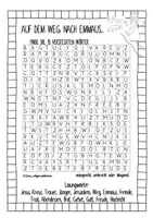 Vorschau - Arbeitsblätter - Buchstabenrätsel EMMAUS - Seite 2