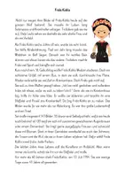 Vorschau - Text - Frida Kahlo - kindgerechter Infotext - Seite 1