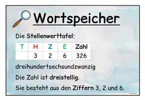 Vorschau - Merkblätter - Merkplakate Zahlen bis 1000 Klasse 3 - Seite 3