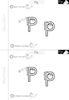 Vorschau - Arbeitsblätter - Buchstabe P / p - differenziertes Miniheft für die Buchstabeneinführung - Seite 2