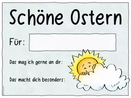 Vorschau - Mal- und Bastelvorlagen - Ostergrüße Ostern - Grußkarten & Warme Dusche - Seite 3