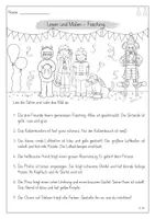 Vorschau - Arbeitsblätter - Lesen und Malen "Fasching" (3-fach differenziert) - Seite 3