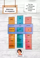 Vorschau - Arbeitsblätter - Générateur de conjugaison - Deckblatt