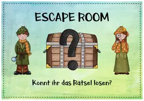 Vorschau - Stationenlernen - Escape Room- Haustiere Klasse 2/3 - Seite 3