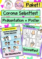Vorschau - Poster - Selbsttest Materialpaket I Bildkarten und Präsentation - Deckblatt