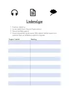 Vorschau - Arbeitsblätter - Liederanalyse - Interpretation - Musik - Deckblatt
