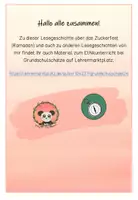 Vorschau - Arbeitsblätter - "Das Ramadanfest" (Zuckerfest) Lesegeschichte zur Förderung der Lesekompetenz Klasse 4 - Seite 2