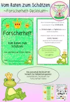 Vorschau - Arbeitsblätter - Deckblatt zum Forscherheft "Vom Raten zum Schätzen" - Deckblatt