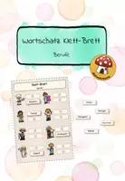 Vorschau - Spiele - Wortschatz Klett-Brett : Berufe (DaF/DaZ) - Deckblatt
