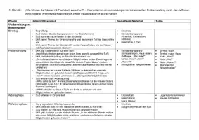 Vorschau - Stundenentwürfe - Unterrichtseinheit Kombinatorik - Seite 3