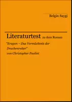 Vorschau - Arbeitsblätter - Literaturtest zu "Eragon - Das Vermächtnis der Drachenreiter" von Christopher Paolini - Deckblatt
