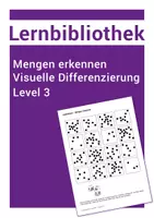 Vorschau - Arbeitsblätter - 3 Arbeitsblätter - Rechnen lernen - Mengen erkennen - Deckblatt