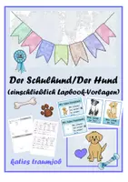 Vorschau - Arbeitsblätter - Der Schulhund/Der Hund (einschließlich Lapbook-Vorlagen) - Deckblatt