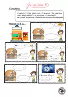 Vorschau - Arbeitsblätter - Riesen Paket zu Tous Ensemble 1 Unité 5 - Seite 3