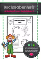 Vorschau - Arbeitsblätter - Buchstabenheft zum C mit Übungen zum Lesen & Schreiben - Deckblatt