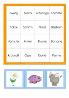 Vorschau - Spiele - Erstlese BINGO - Seite 3