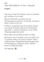Vorschau - Stundenentwürfe - The Adventures of Tom Sawyer - Sprechanlässe inkl. Kompetenzraster zur Beurteilung - Seite 3