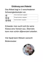 Vorschau - Arbeitsblätter - Rätsel Wörter mit K - Druckschrift - Differenzierung - Fibel - Seite 1