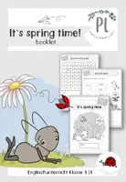 Vorschau - Arbeitsblätter - It´s spring time- booklet: Englischunterricht KLasse 3|4 - Deckblatt